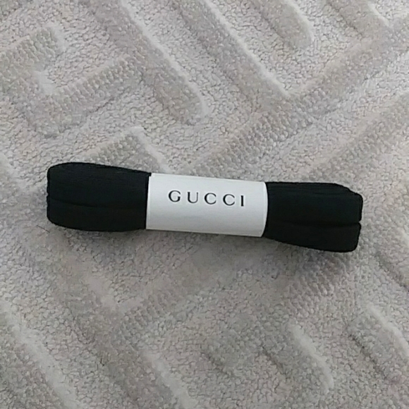 Gucci Shoes Gucci Black Shoe Laces For Mens Sneakers Poshmark